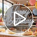 THIIXDAI Happy Birthday LED Lights, USB Powered Neon Sign for Room Decor, Art Decoration Happy Birthday Neon Light Sign fo...