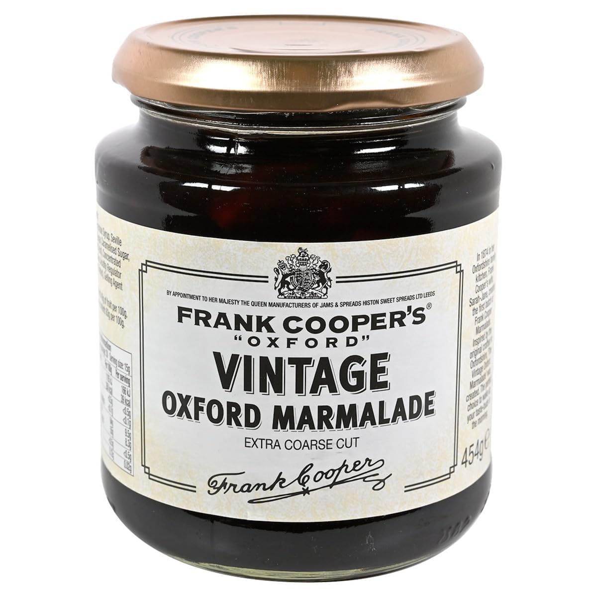 Frank Coopers Vintage Oxford Extra Course Cut Marmalade 454g