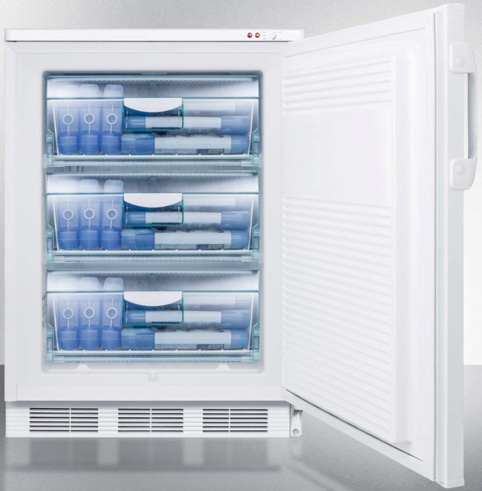Summit Vt65Mlmed Upright Freezer, White
