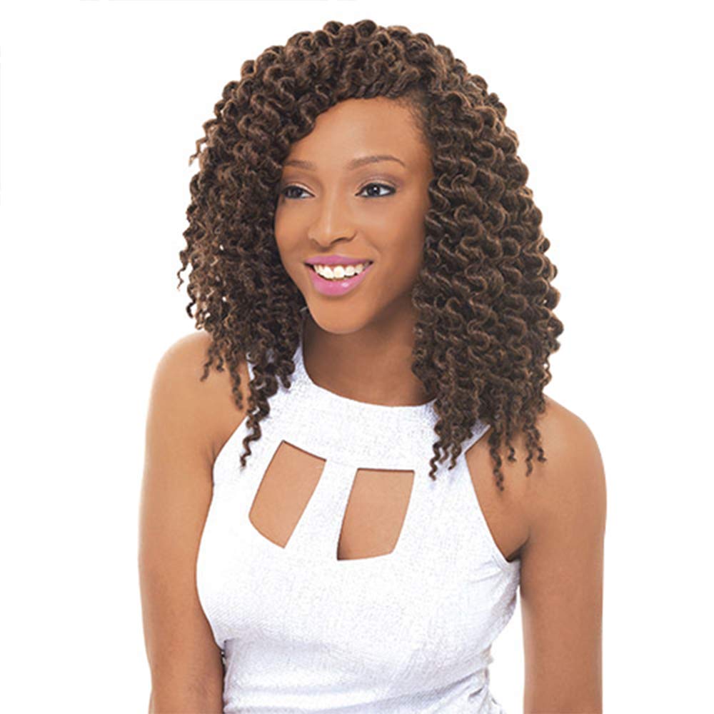 Noir Havana Mambo Twist Braid 12 - Color 30 - Synthetic Braiding