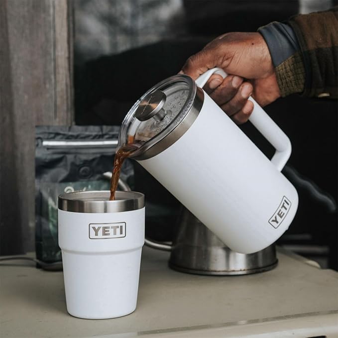 YETI Rambler 34 oz. French Press Coffee Maker, Big Sky Blue