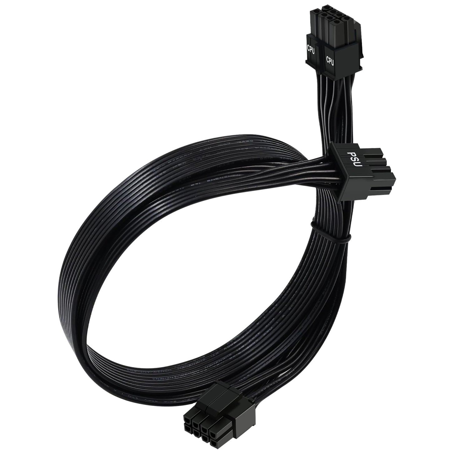 COMeap CPU Cable for Corsair PSUs, CPU 8 Pin Male to Dual CPU 8 Pin (4+4 Detachable) Male EPS-12V Motherboard Power Adapter for