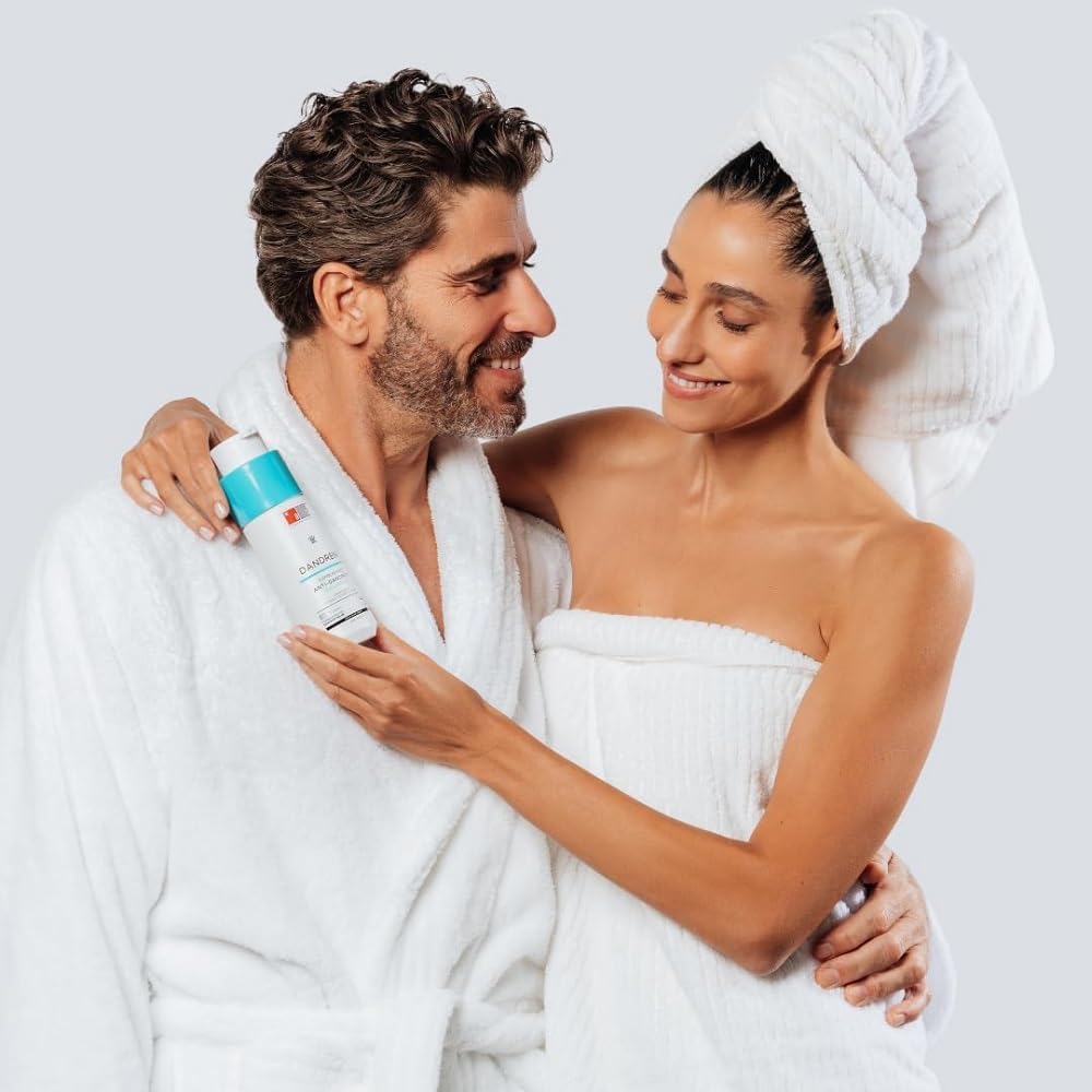 DS Labs Dandrene Dandruff Shampoo & Conditioner Kit - for Itchy, Flaky Scalp, Exfoliating Shampoo, Moisturizing Conditioner, Sup