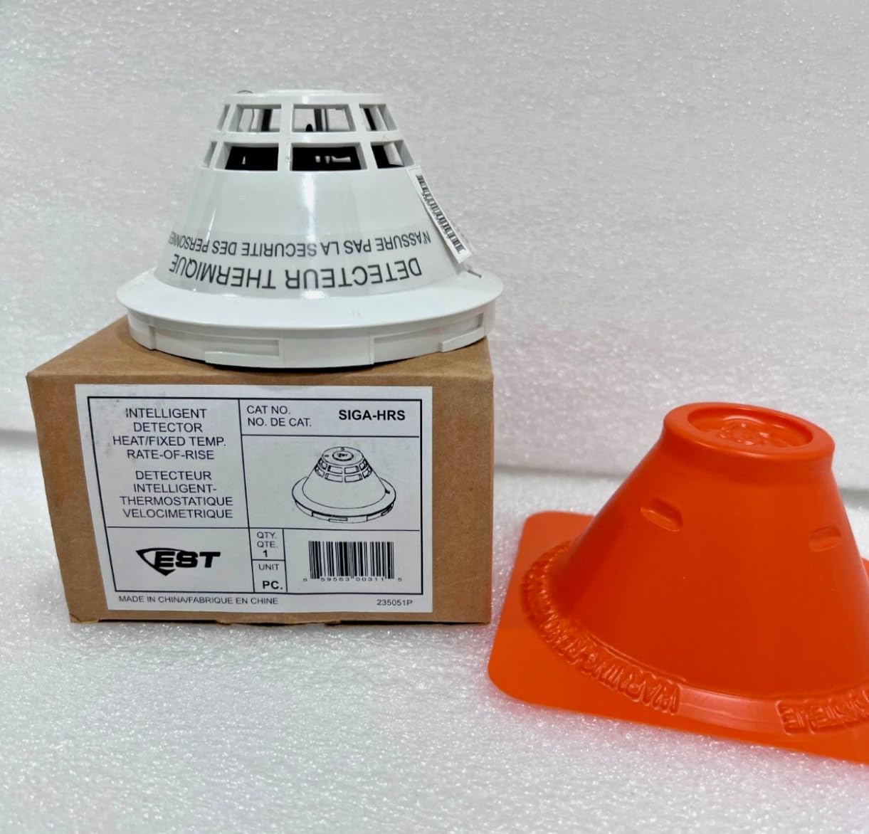 Nib! EST SIGA-HRS Intelligent Fixed Temp. Rate-of-Rise Detector SIGA-HRS