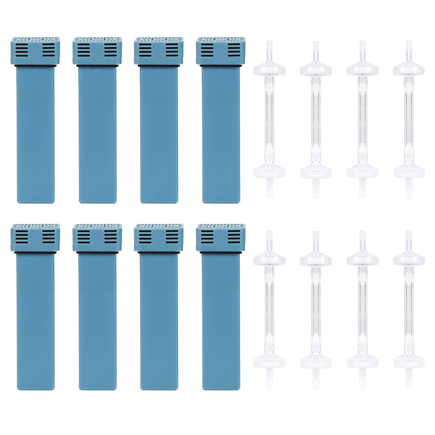 (8PCS) Compatible with SC 2 Filter Replacement kit, containing 8 Filter cartridges and 8 Check valves.