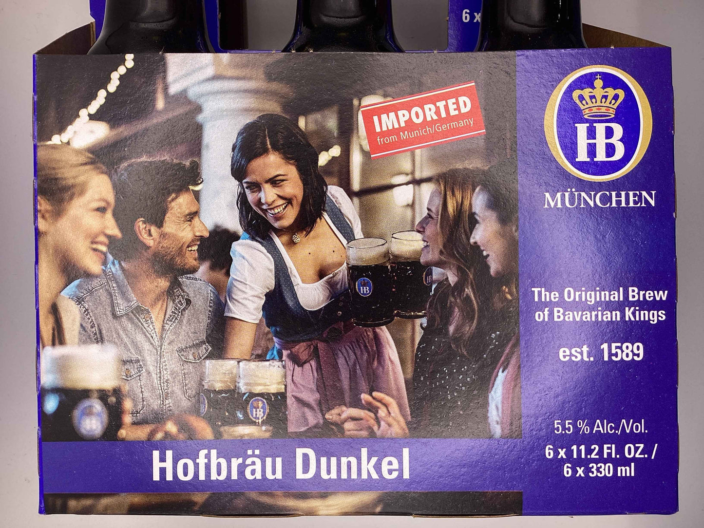 Hofbrau Dunkel Beer 6-Pack 12oz