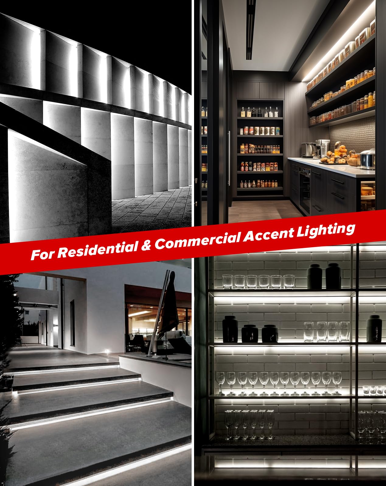 Shine Decor Cob Led Rope Light Ac 120V 800Lm Ultra Bright Ip65 Waterproof Cold-Resistant Etl Neon Strip No Driver Tape Lighting For Home Commercial 10X4.5Mm 6000K Cool White 131.2Ft