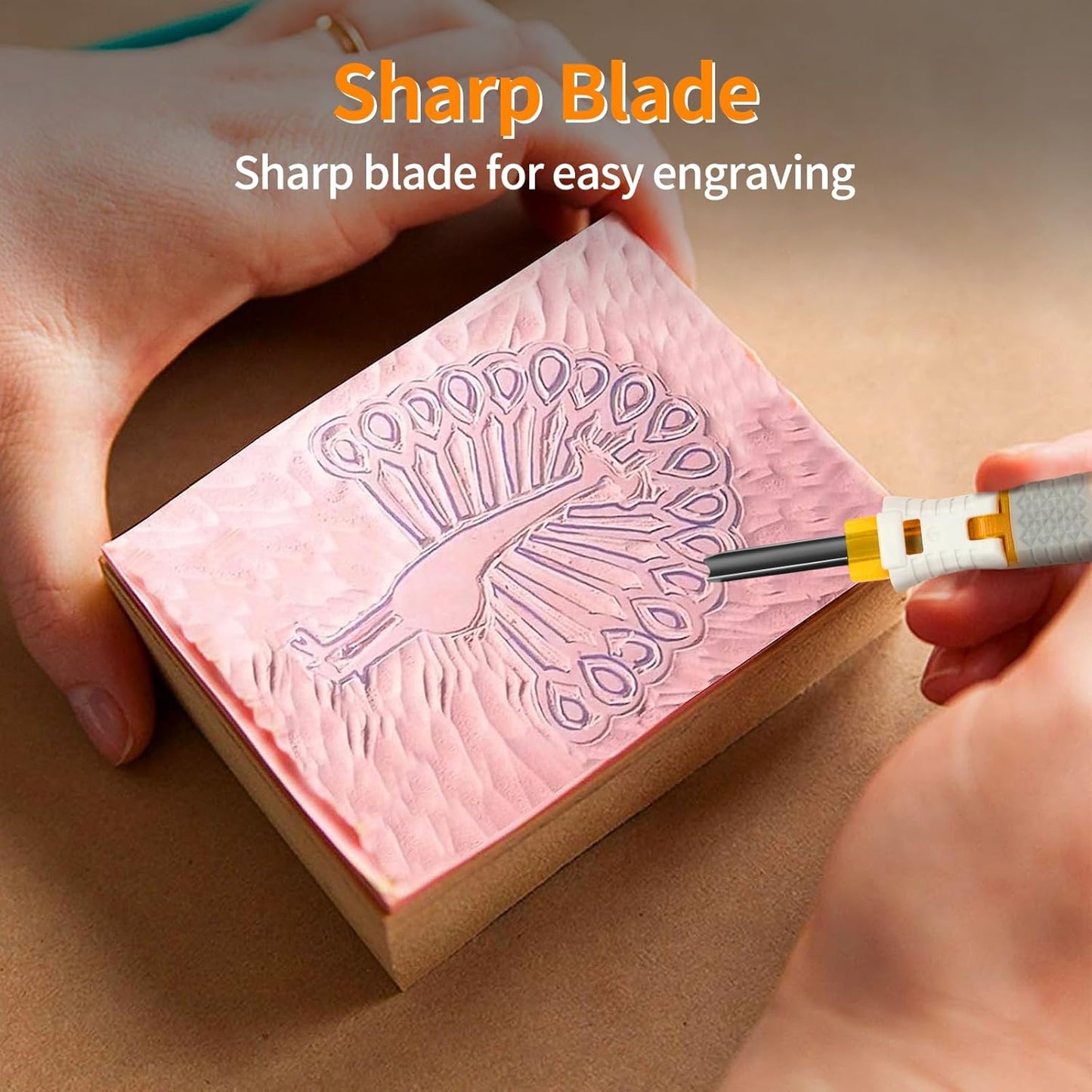 Wood Carving Tools Kit - Wood Carving Knife Sculpting Kit for Beginners, Hobbyists, Professionals, Artists, and DIY Art Work - Cutting, Carving, Knife Sculpture