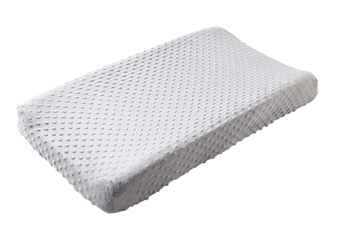 Changing Pad Cover, Soft Changing Table Sheets for Baby Boy and Girl, Diaper Changing Table Cover Fit 32"/34'' x 16" Pad (Gray)