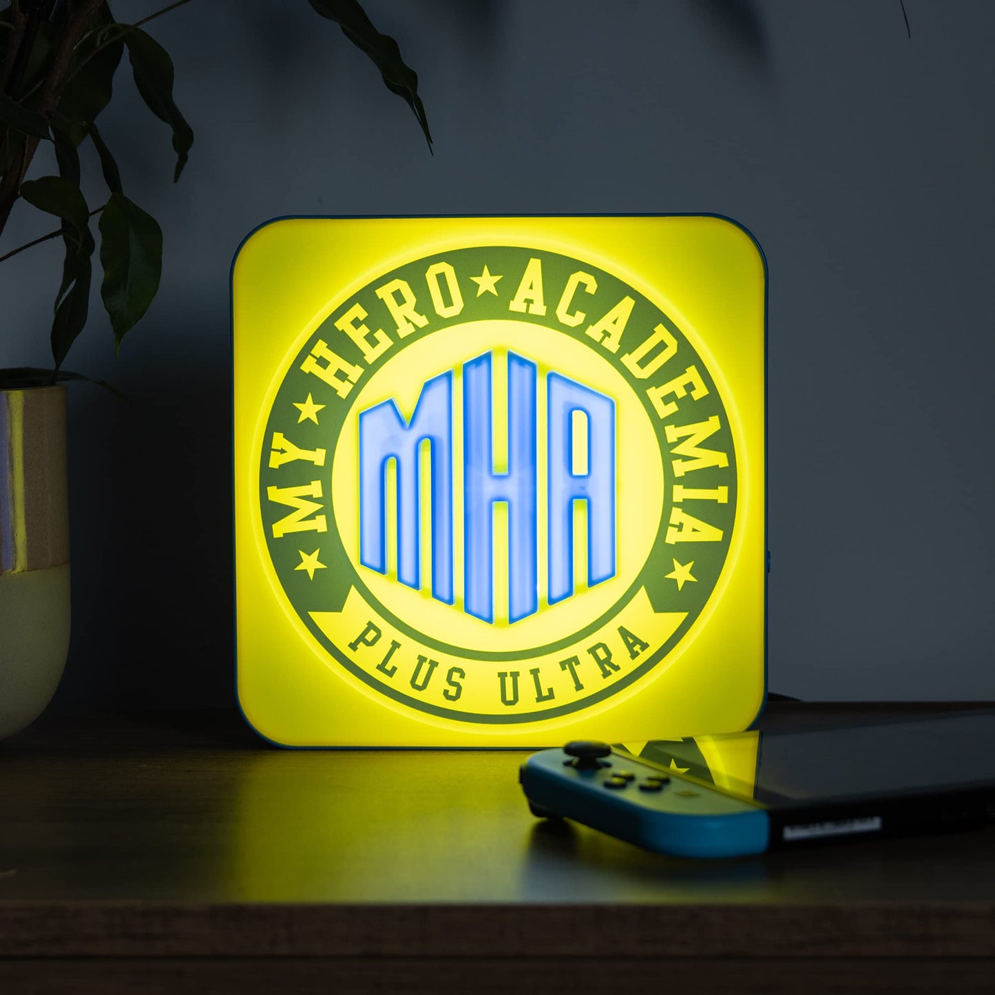 Numskull My Hero Academia Lamp Wall Light - Ambient Lighting Gaming Accessory For Bedroom Home Study Office Work - Official My Hero Academia Merchandise