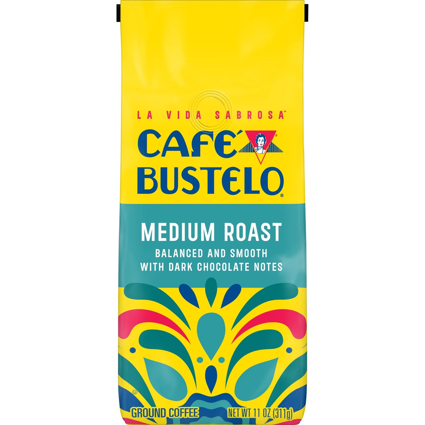 Cafe Bustelo Medium Roast Ground Coffee 11 Ounce Bag