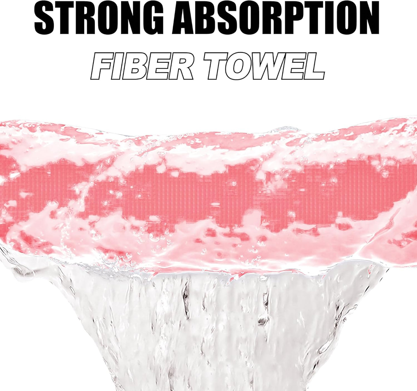 Small Magnetic Golf Towel with Clip, Microfiber Waffle Design - Industrial Strength Magnet for Glof Balls, Golf Bags, Carts Clubs - Pink
