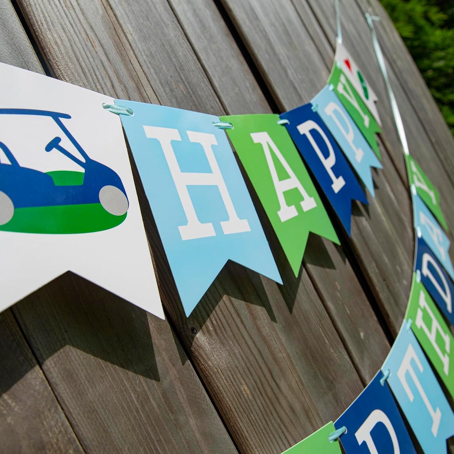 Golf Happy Birthday Banner - Happy Birthday Decorations, Golf Themed Party Supplies, Sport Theme Banner, Sports Themed Party Decoration, One Groovy Birthday garland