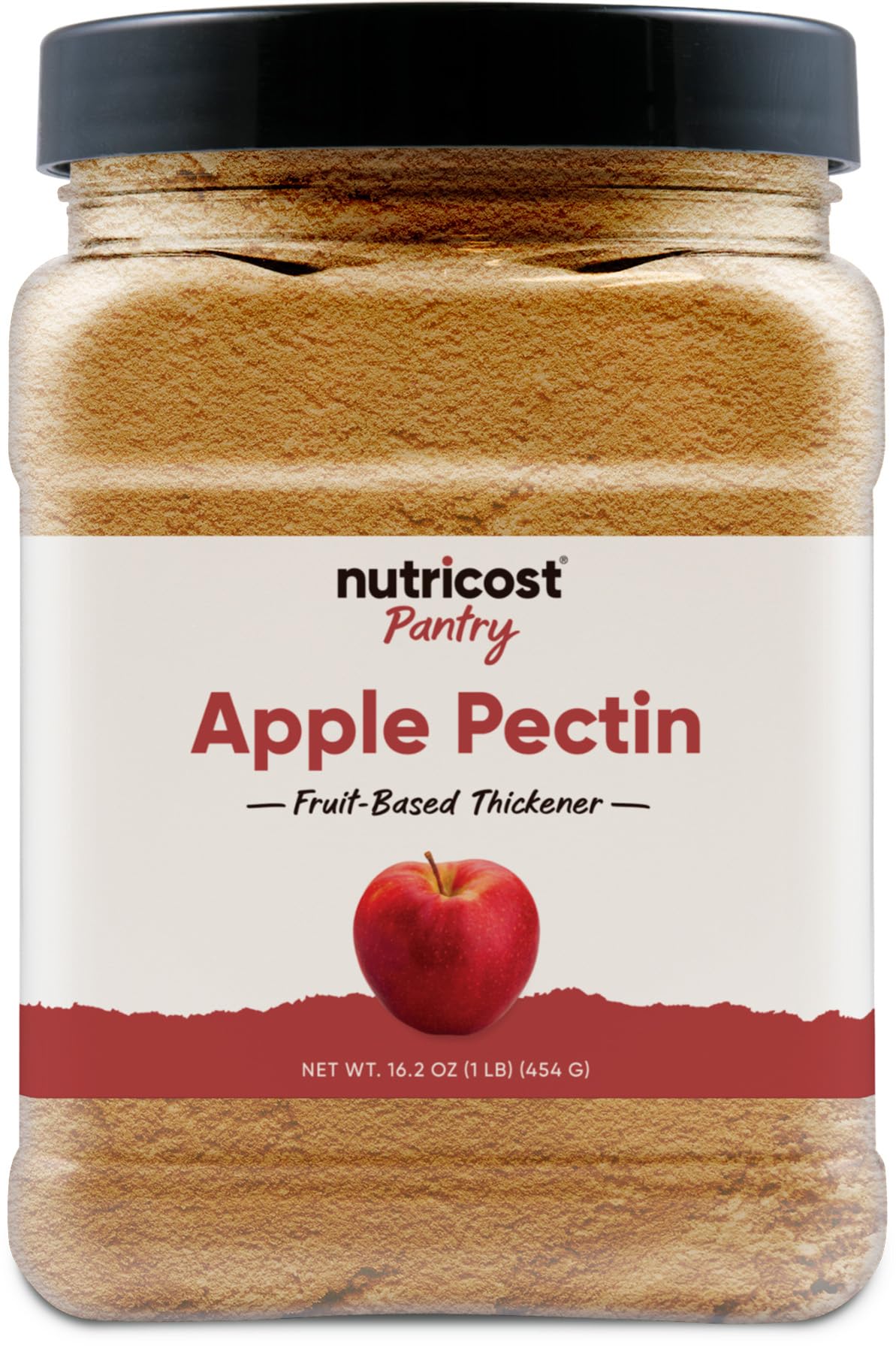 Nutricost Pantry Apple Pectin Powder (1 LB) - Bulk Pectin for Jam Jelly & Canning Vegan GMO-Free Gluten-Free