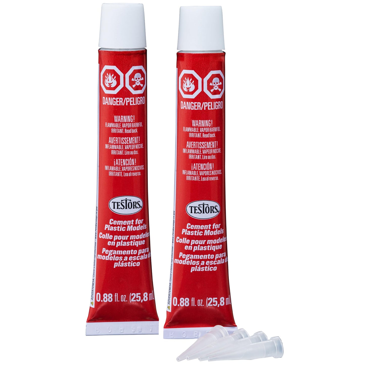 Testors 290278 Cement for Plastic, 1.75 Fl Oz
