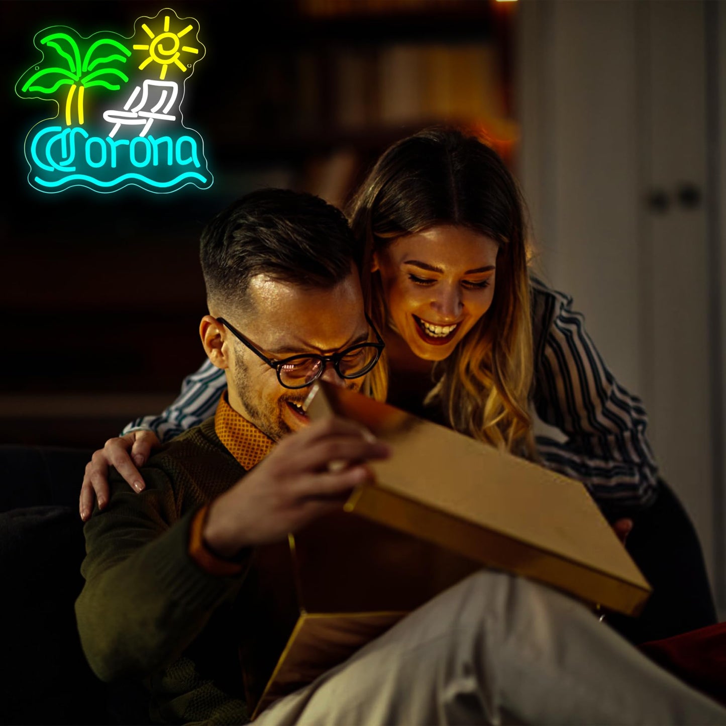 Palm Tree Neon Sign For Wall Decor malt-inspired Neon Light For Man Cave Bar Led Light Up Sign For Home Bar Club Restaurant Summer Beach Party Birthday Gift Christmas Art Size 13.3 * 12.5In(Zyld284)