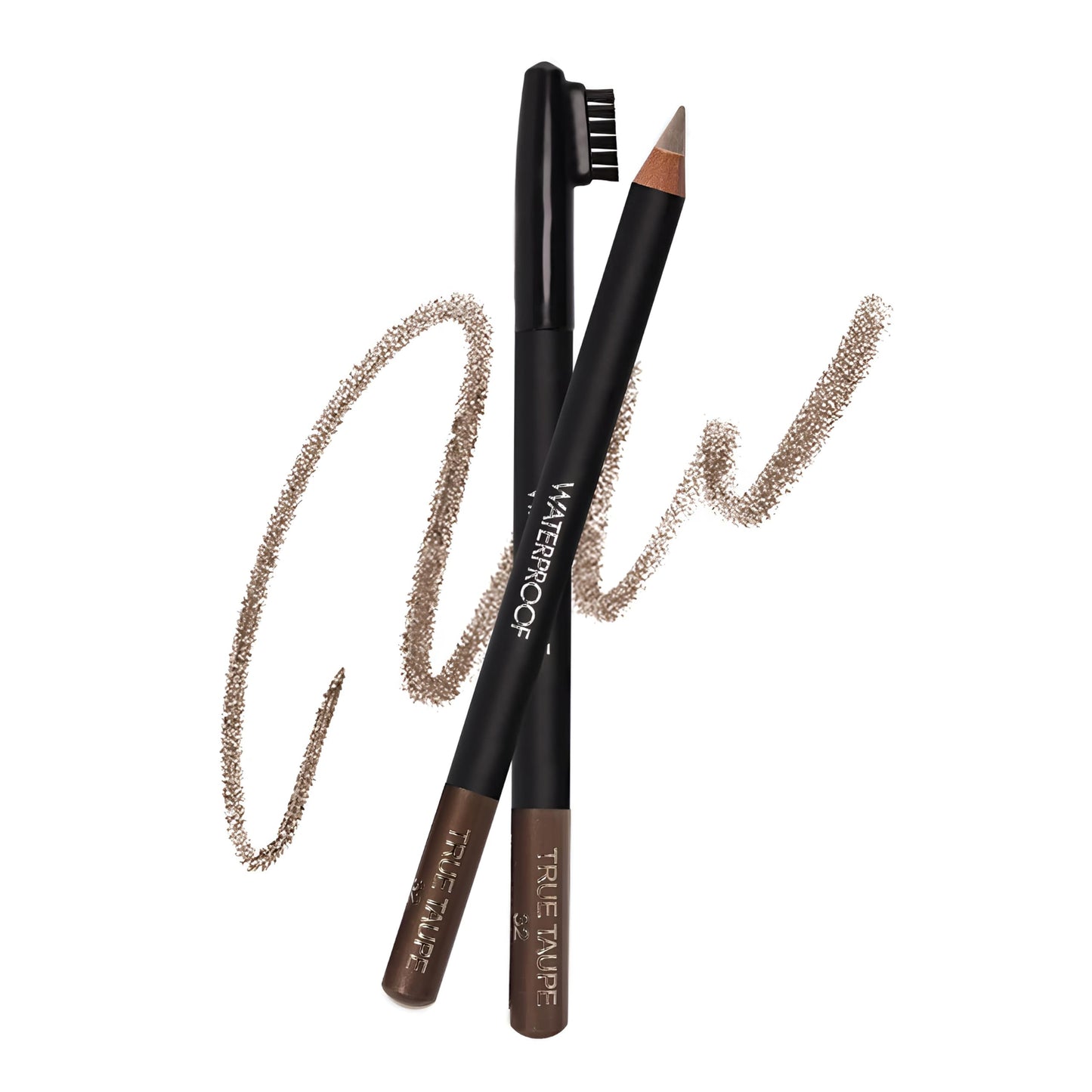Sorme Cosmetics Waterproof Eyebrow Pencil (True Taupe) | Natural Defining Brow Liner with Brush | Smudge-Proof & Waterproof Eyeb