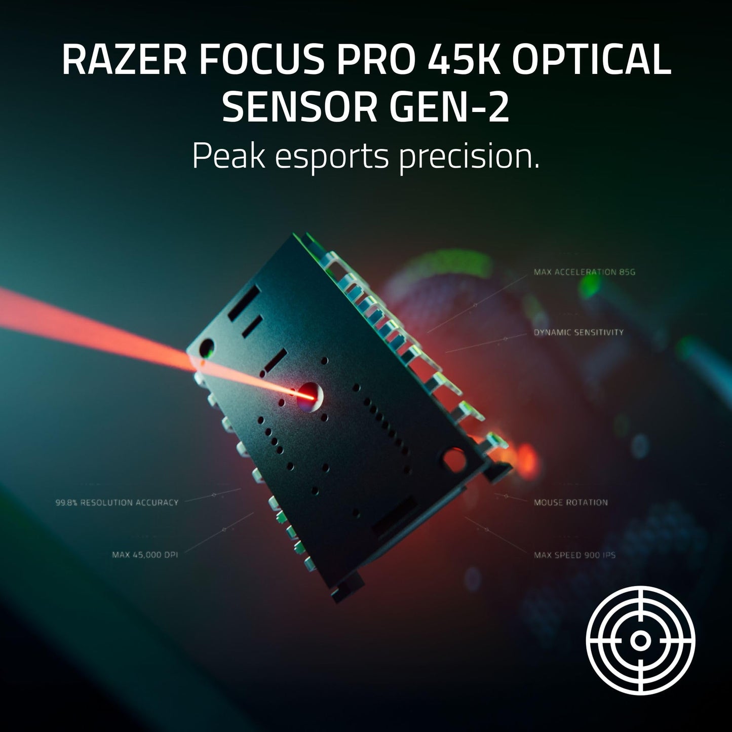 Razer Deathadder V4 Pro Wireless Gaming Mouse: 56G Lightweight - Hyperspeed Wireless Gen-2 - Optical Scroll Wheel - Optical Swit