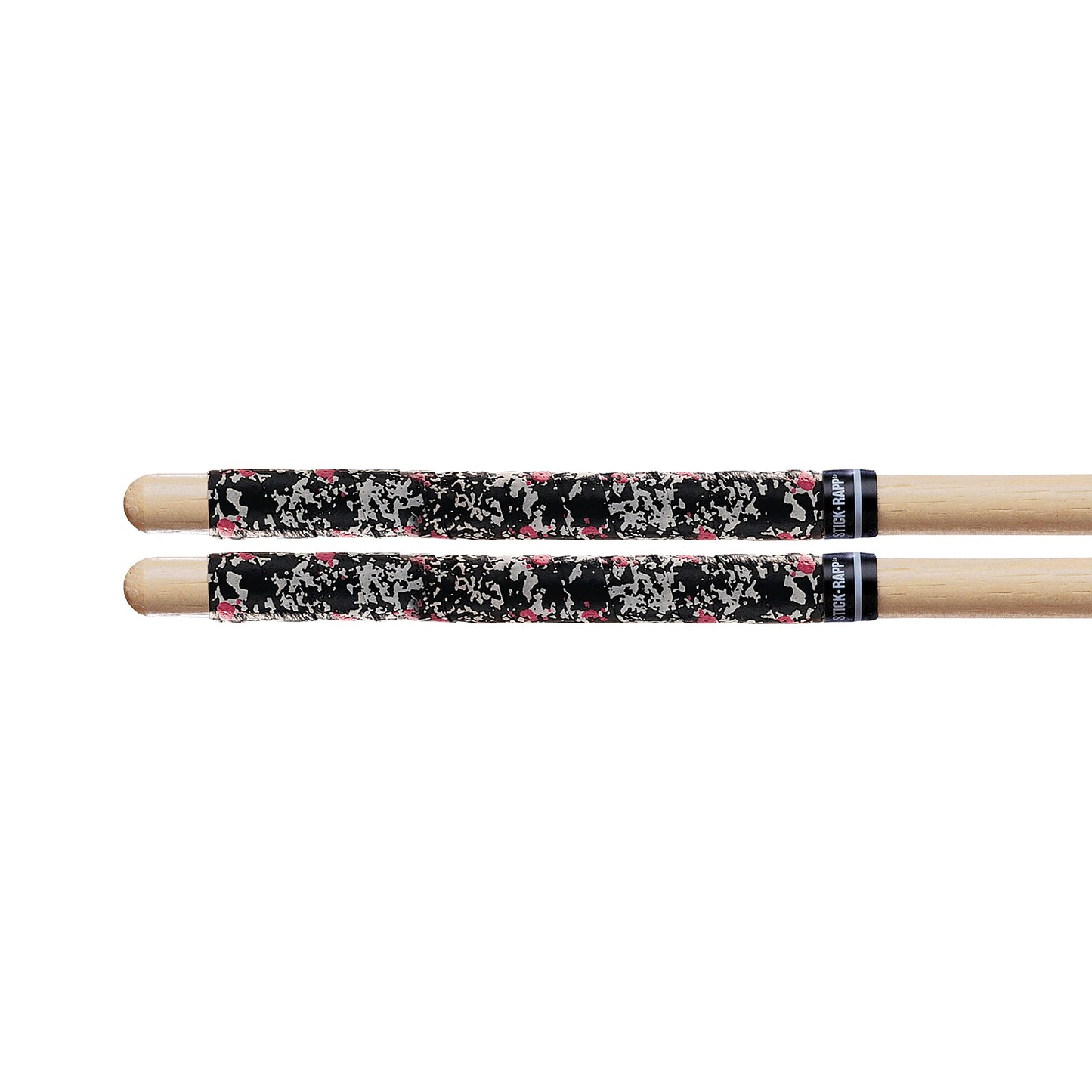 Promark Sr3Bla Stick Rapp Drumstick Wrap, Black Splatter