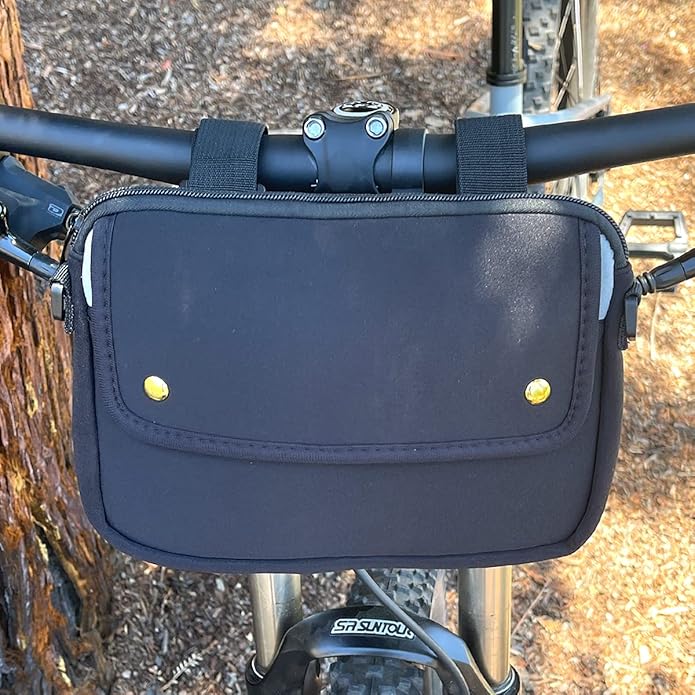 allydrew Waterproof Bike Bag, Handlebar Cycling Storage Pouch for Tools and Accessories