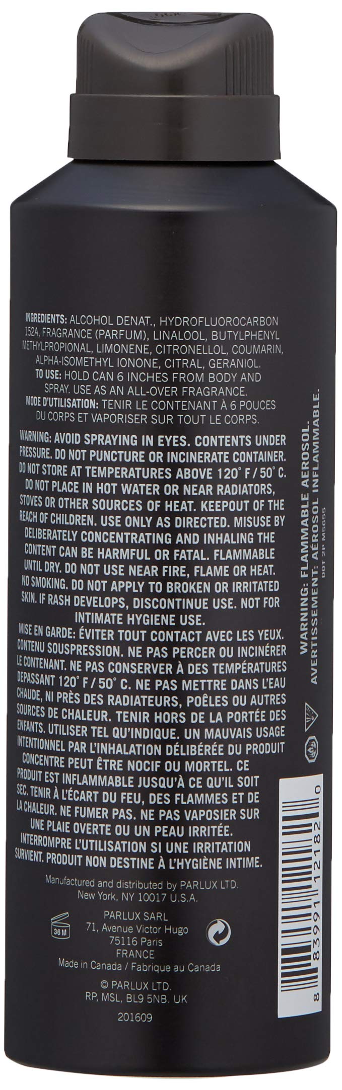 Kenneth Cole Mankind Body Spray for Men, 6.0 Fl. Oz.