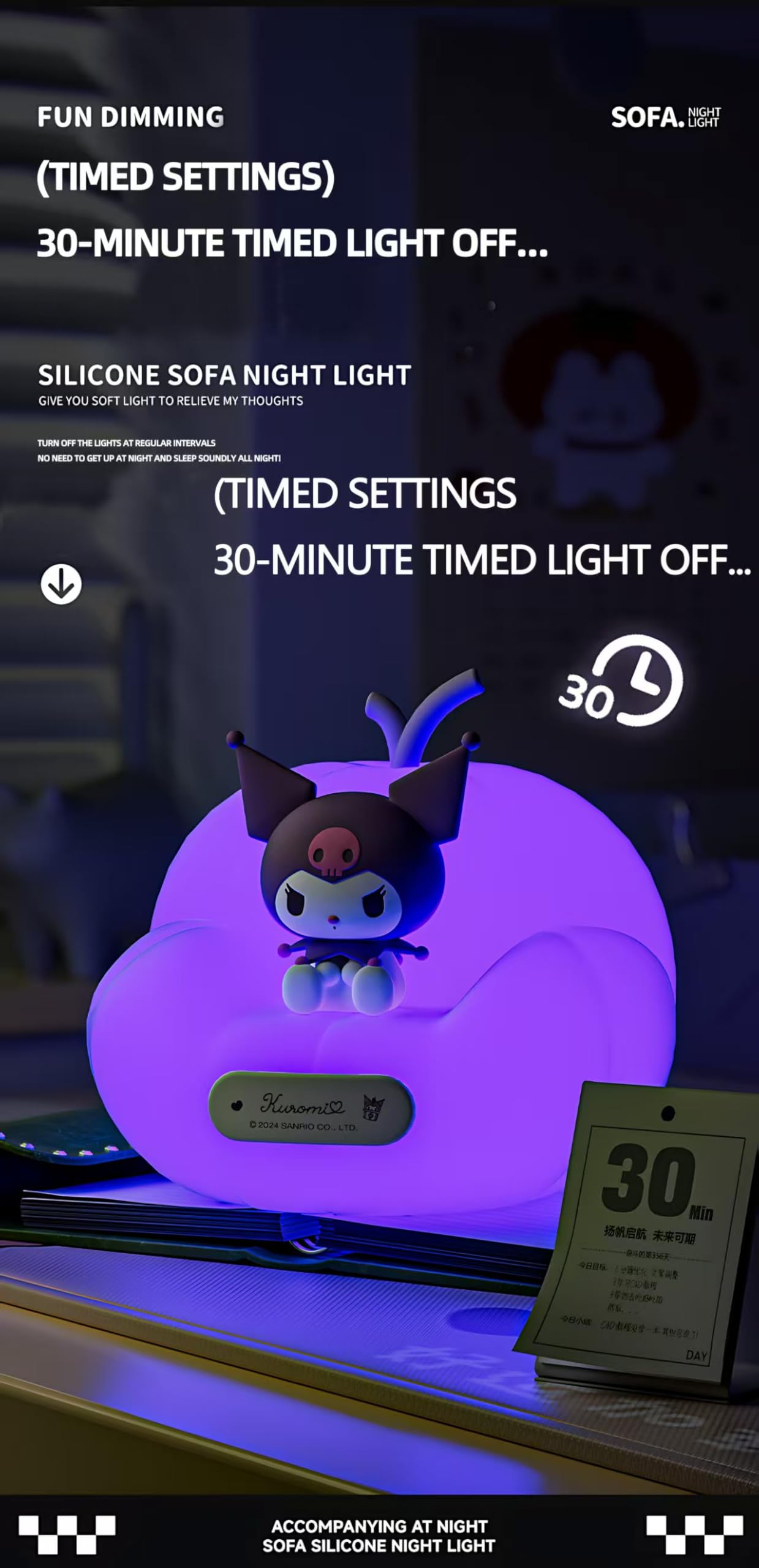 Leuaxmy Cute Kitty Night Light Cartoon Dimmable Sili Cone Children S Night Light Long Battery Life Rechargeable Kitty Light Toddler Night Light Gift For Boys And Girls(Light Pink Kt)