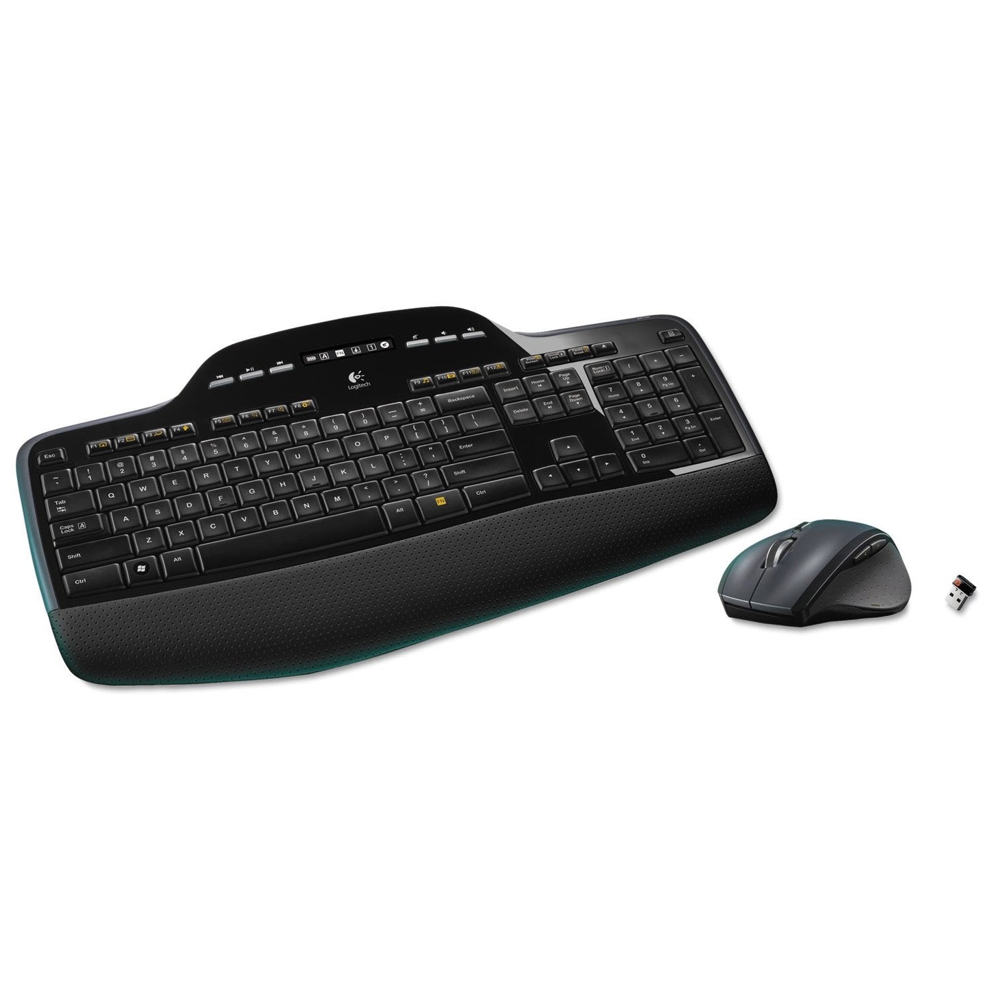 Logitech 920002416 Mk710 Wireless Desktop Set Keyboard/Mouse Usb Black (Log920002416) -Like New