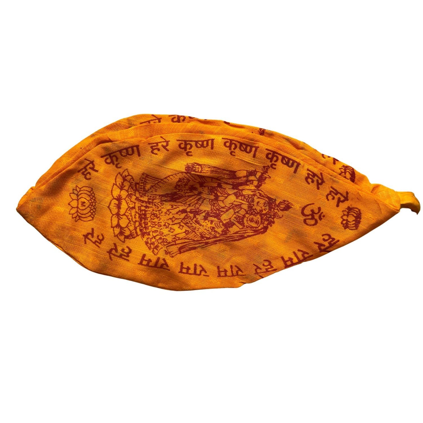 NAISHA Gaumukhi Japa Mala Bag & Hare Rama Hare Krishna Tulsi Holy Basil Japa Mala 108+1 Beads Original for Daily Mantra Jaap, Be
