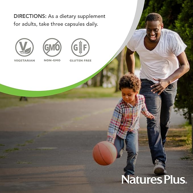 Natures Plus BrainCeutix Multivitamin Capsules - 90 Capsules - Supports Cognition, Concentration & Clarity - Enhances Memory - Vegan, Gluten Free, Non-GMO - 30 Servings