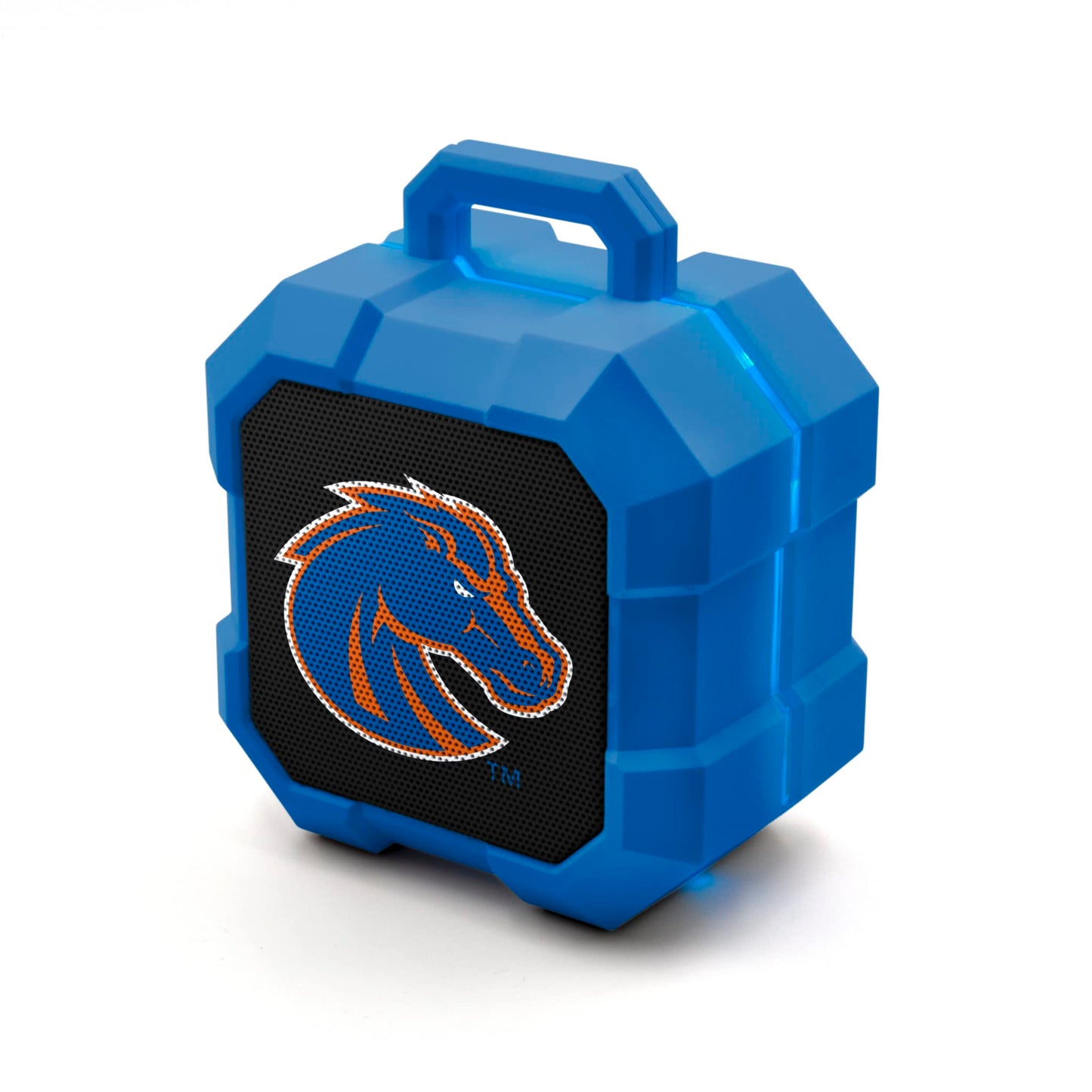 SOAR NCAA Shockbox LED Wireless Bluetooth Speaker, Boise State Broncos