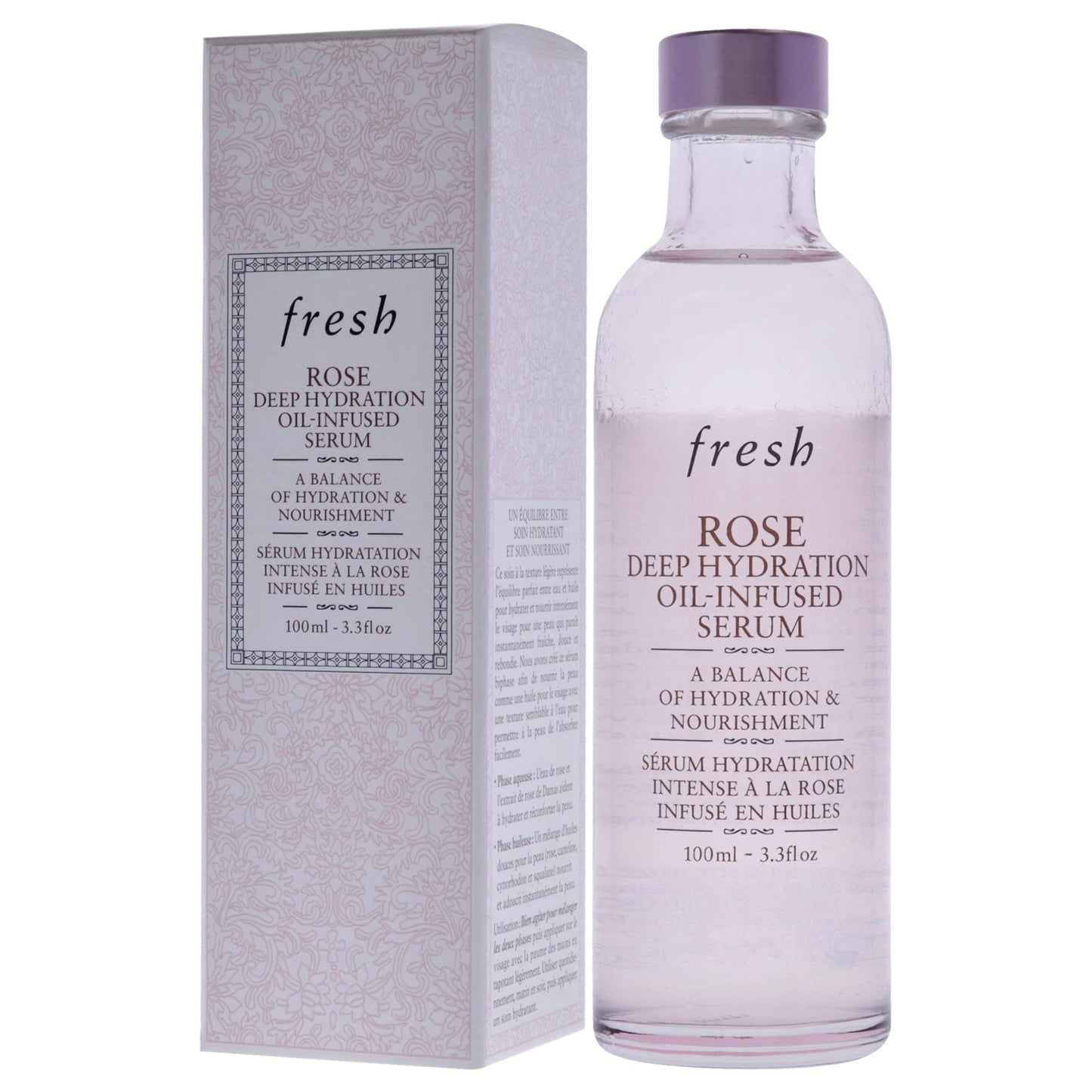 Fresh Rose Deep Hydration Oil-Infused Serum Serum Women 3.3 oz