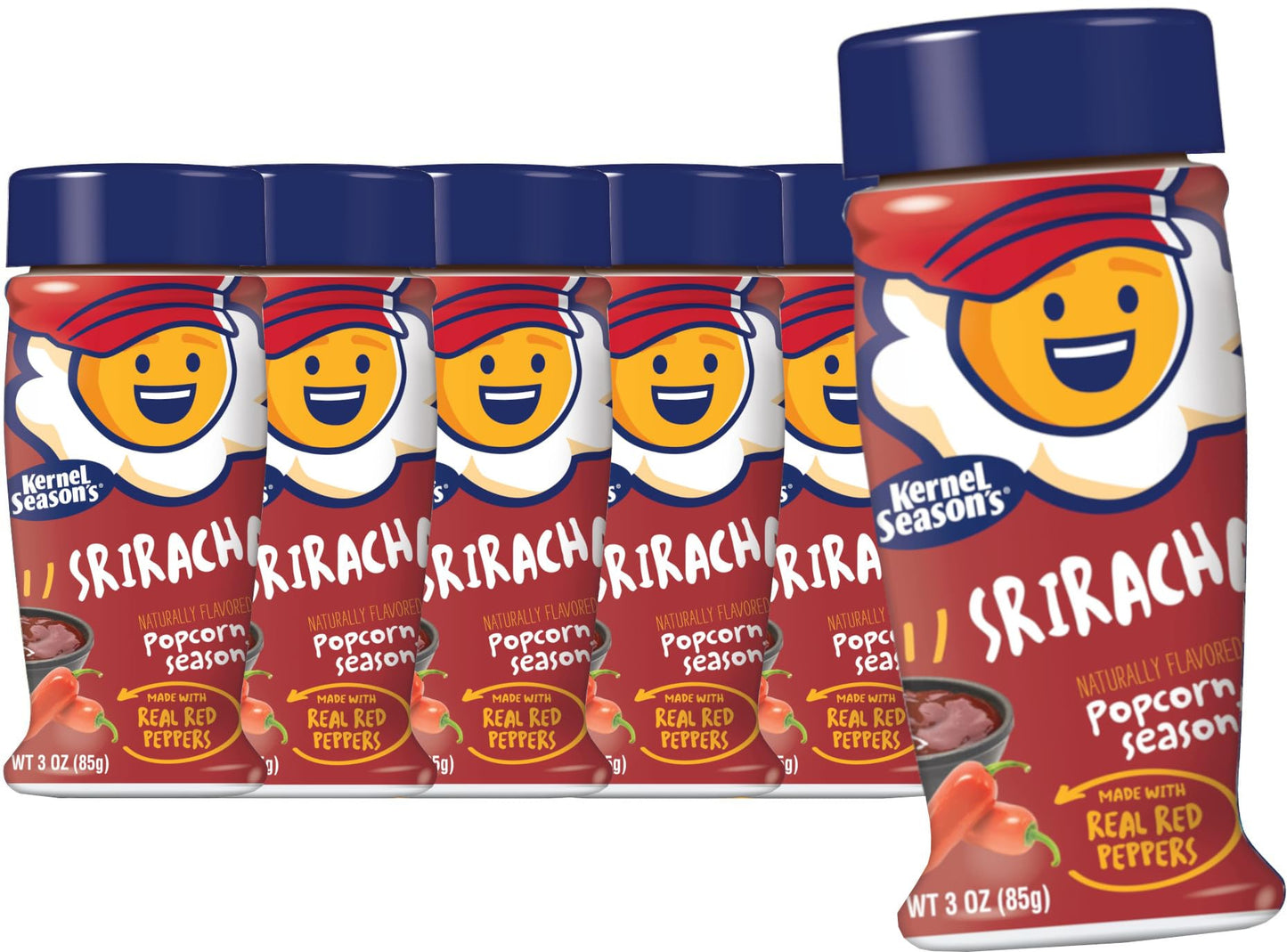 Kernel Season s Popcorn Seasoning, Sriracha, 3 Ounce (Pack of 6)
