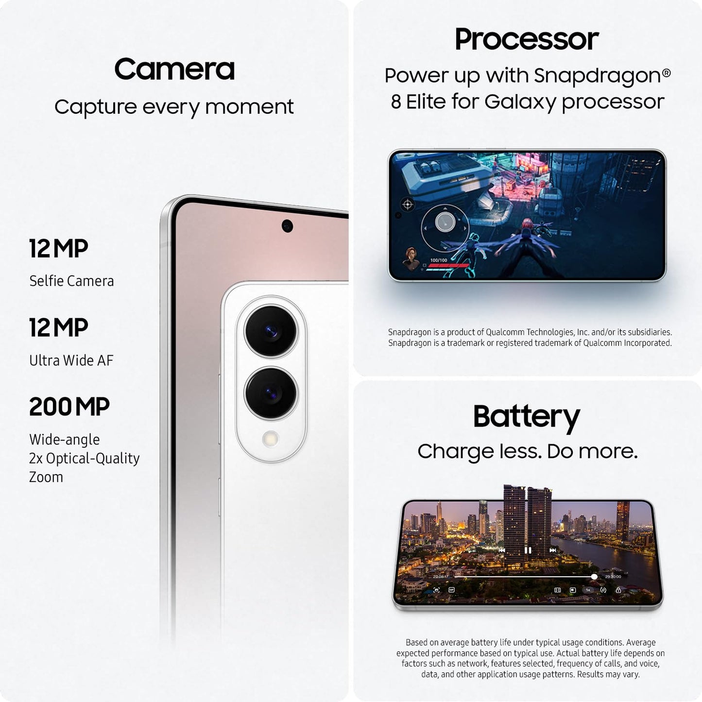 Samsung Galaxy S25 Edge Cell Phone, 256 Gb Ai Smartphone, Unlocked Android, Night Video, Fast Processor, Proscaler Display, All-