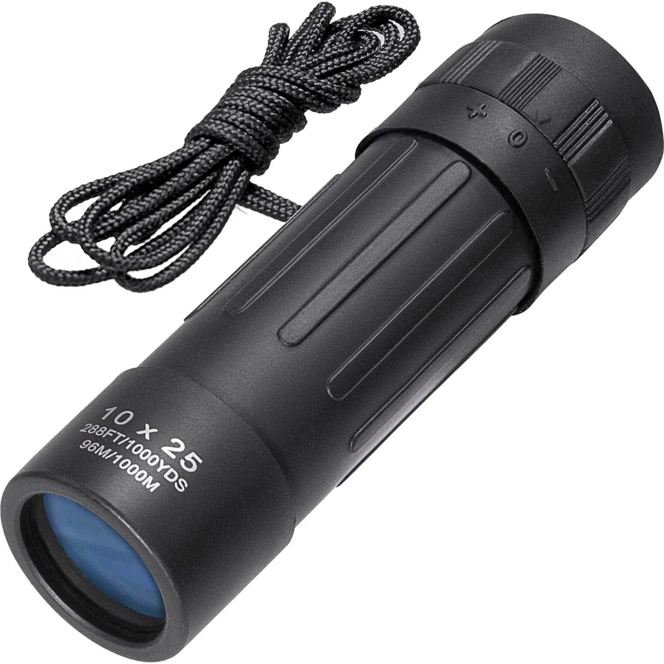 Barska Lucid 10X25 Monocular Binocular (Black)