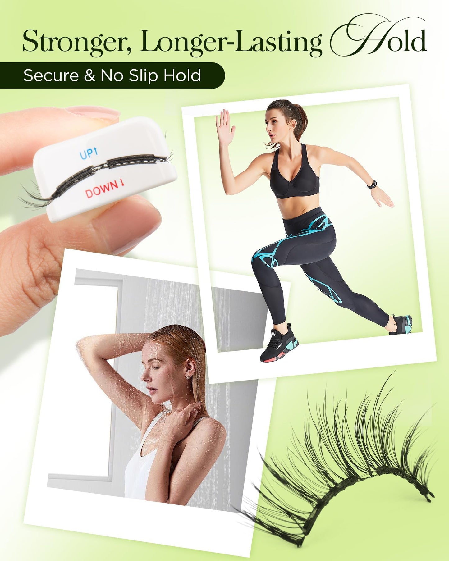 BEYELIAN Soft Magnetic Eyelashes with Applicator, Reusable Magnetic Lashes No Glue Needed, Eyelashes Natural Look, Easy to Wear