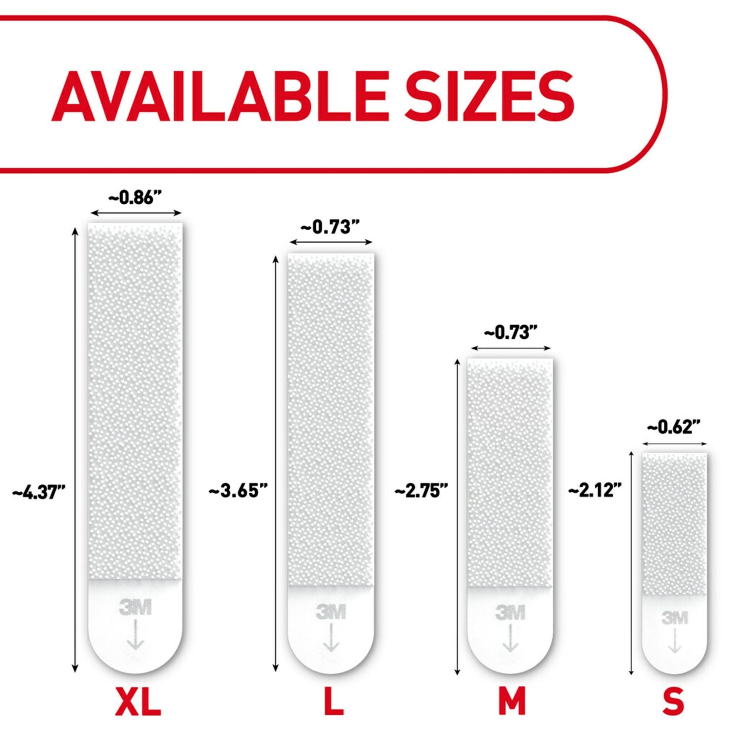 Command 20 lb X-Large Picture Hanging Strips, 8 Pairs White Command Strips Heavy Duty Picture Hanger