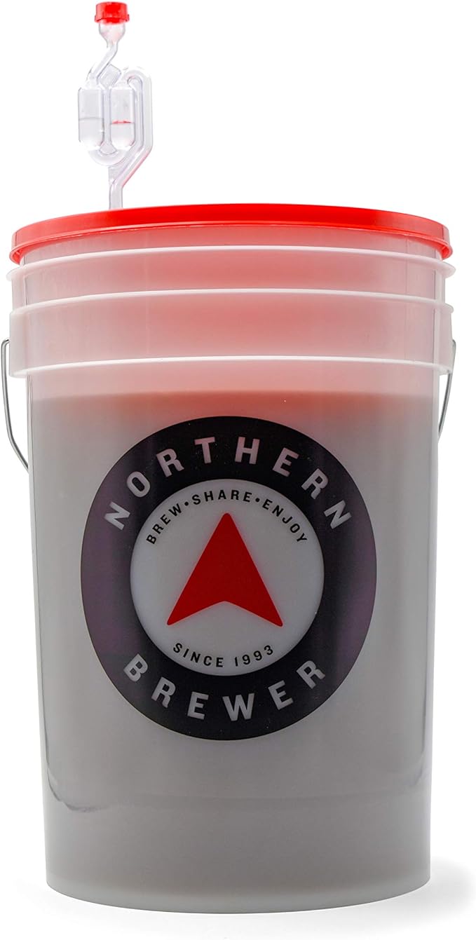 Northern Brewer - Essential Brew. Share. Enjoy. HomeBrewing Starter Set, Equipment and Recipe for 5 Gallon Batches (Block Party Amber)