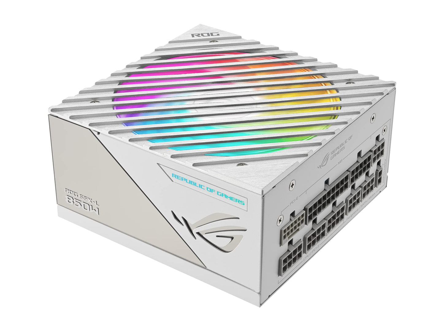 Asus Rog Loki Sfx-L 850W Platinum White Edition (Fully Modular Power Supply, 80+ Platinum, 120Mm Pwm Argb Fan, Aura Sync, Atx 3.