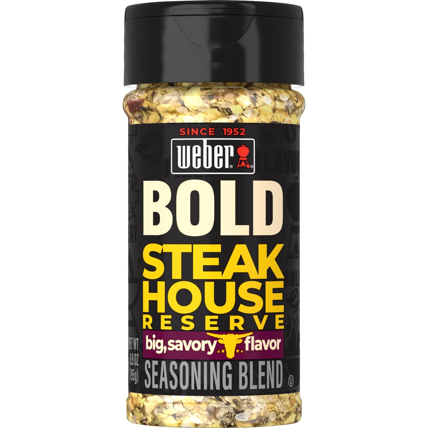 Weber BOLD Steakhouse Reserve Seasoning Blend 6.9 oz