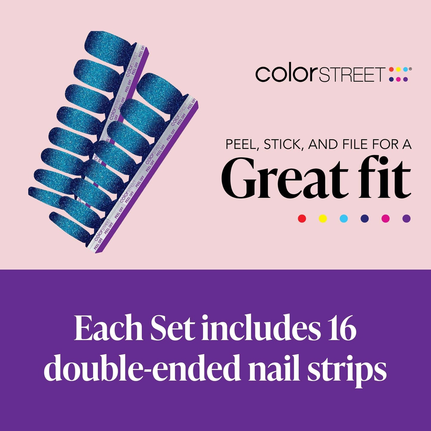 Color Street High Tide Nail Strips