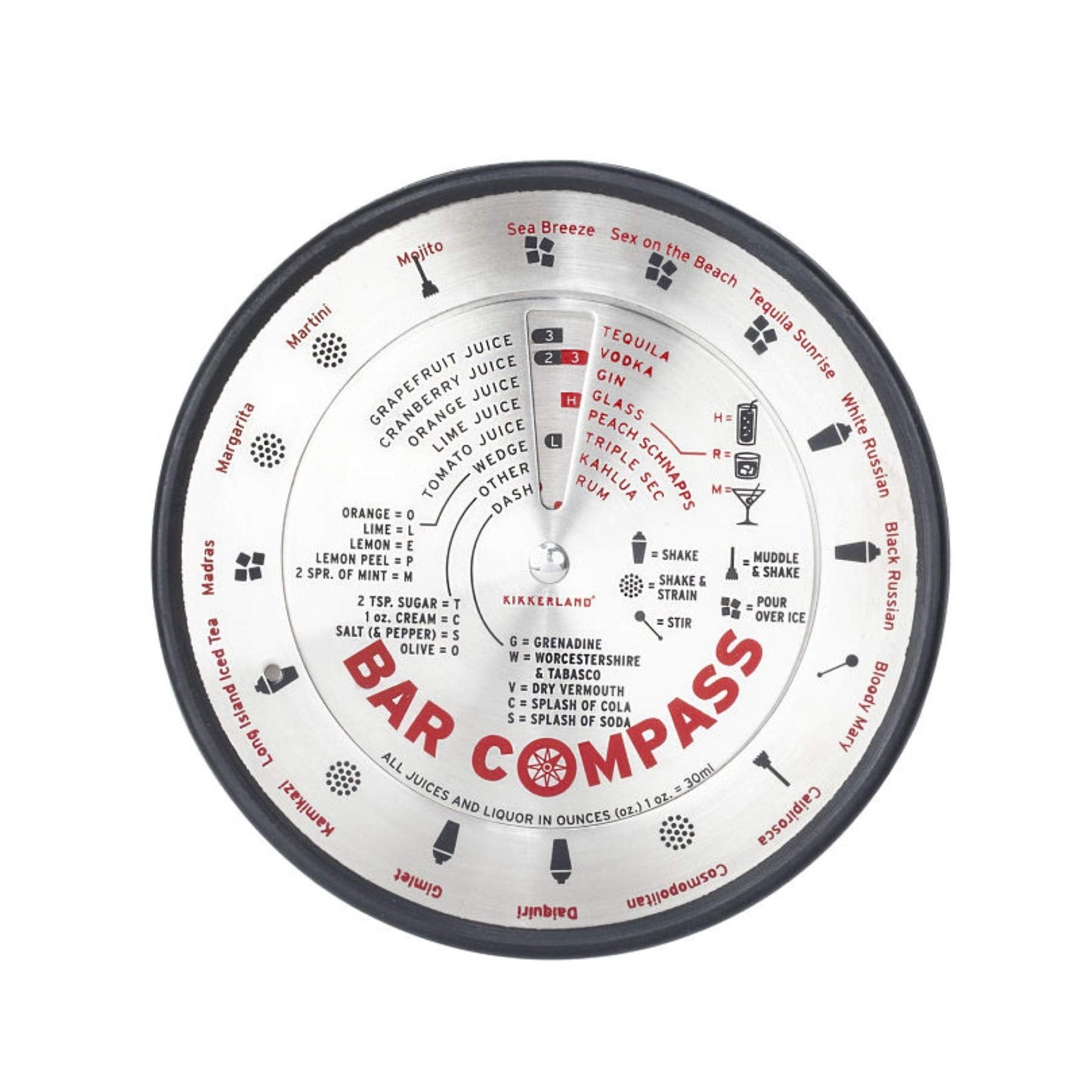 Kikkerland Bar Compass