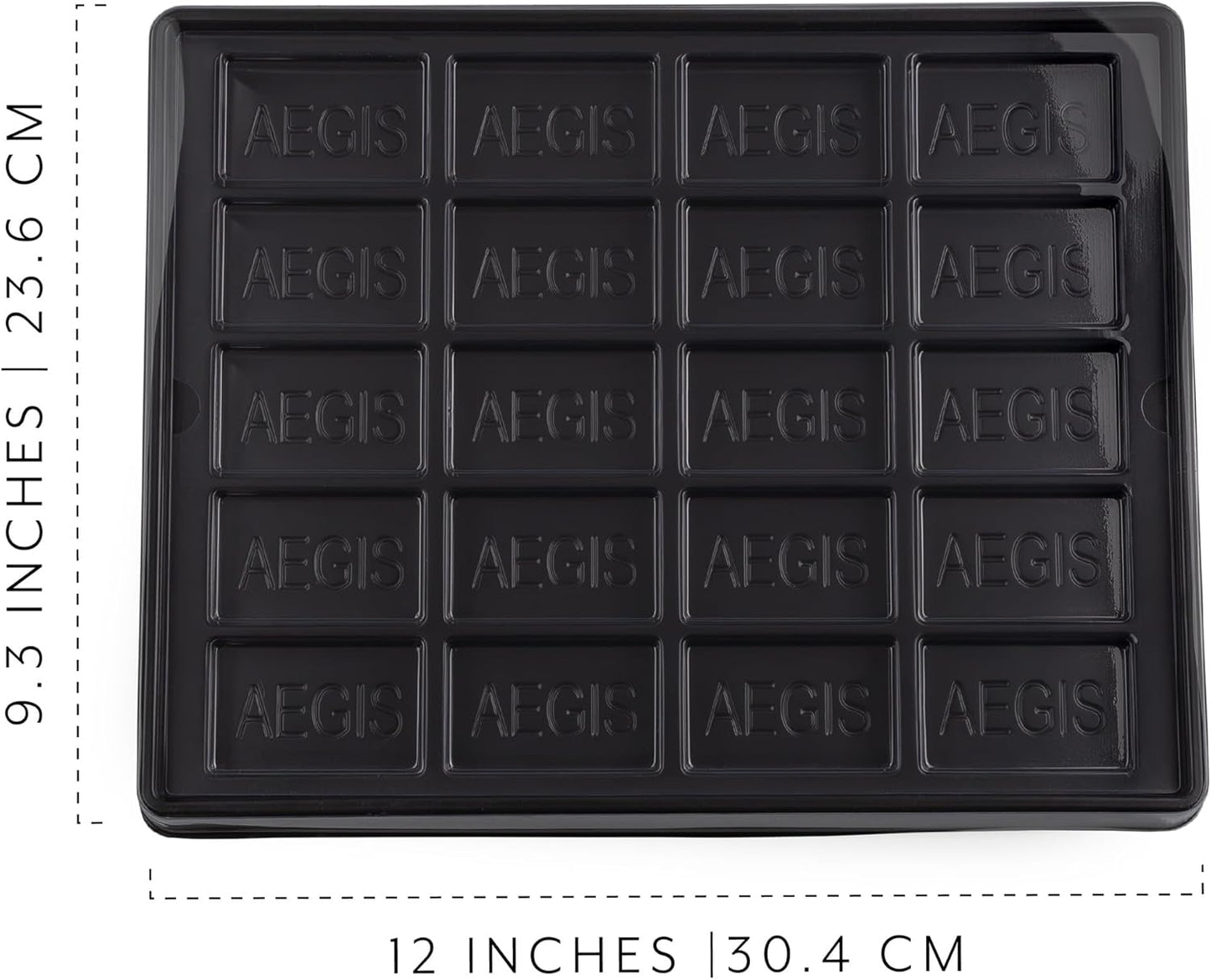 Toy Vault Wargaming Magazine Counter Trays (5-Pack); Flat Pack Tray Game Piece Storage