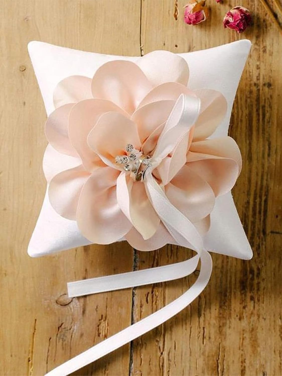 5/8" x 100 Yards White Polyester Satin Ribbon Single Faced Bulk Fabric Ribbons for Gift Wrapping, Crafting, Bows Making, Sewing, Wedding, Home Decor