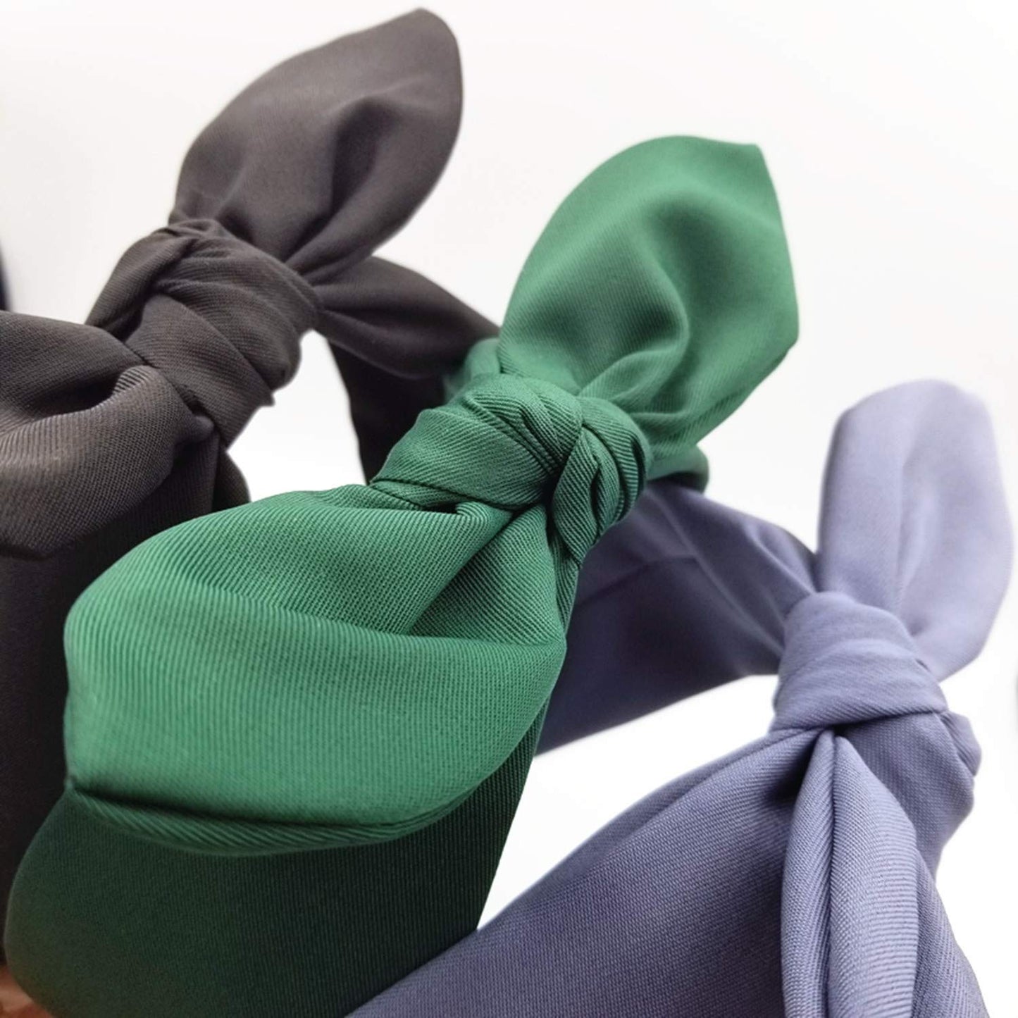hodooly 1Pcs Knotted Headbands for Women,Turban Headband Wide Headbands Bowknot Hair Band for Women
