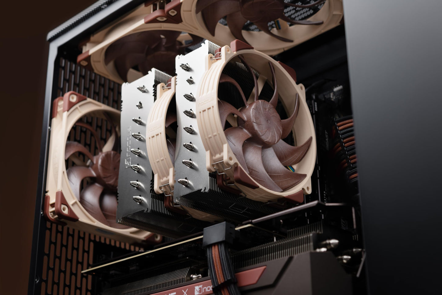 Noctua Nh-D15 G2 Hbc, Dual Tower Cpu Cooler, Specialised High Base Convexity Version For Intel Lga1700 (Brown)