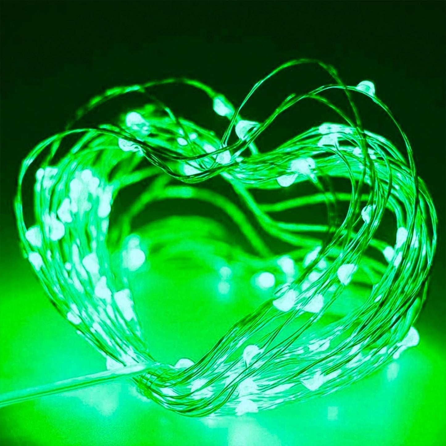St.Patrick S Day Fairy String Lights 8.2Ft 50 Led Fairy Lights With Timer 8 Modes Battery Operated Fairy Lights 4 Pack Mini Led String Lights For Diy Wedding Bedroom Mason Jar Christmas Decoration