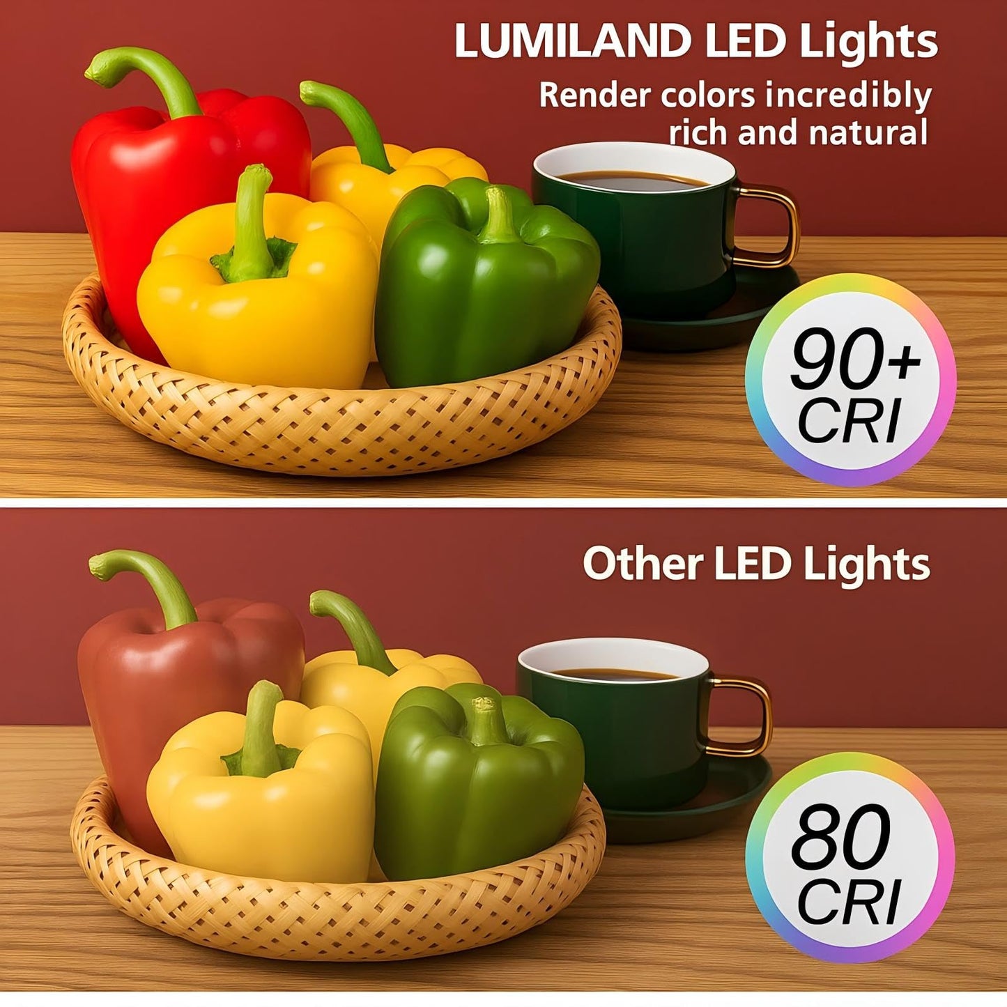 Lumiland Wired Led Puck Lights (2.7Wx3) Plug-In Lighting Natural White (4000K) Led Cabinet Light For Kitchen Can Be Surface Mount Or Recess Mount Black