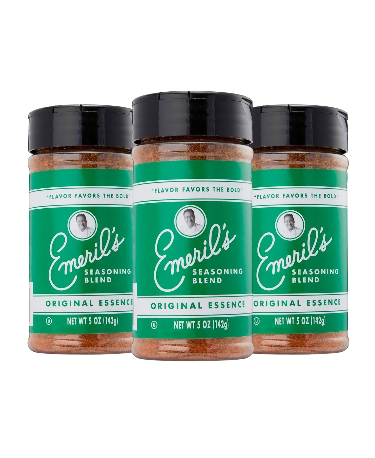 Emeril Lagasse 5 Oz 3-Pack and 6-Pack Seasoning Blend: Original Essence Cajun Blackened Chicken Rub Steak Rub and Rib Rub Best Seasonings and Spices for Cooking (Original Essence - 3PK)