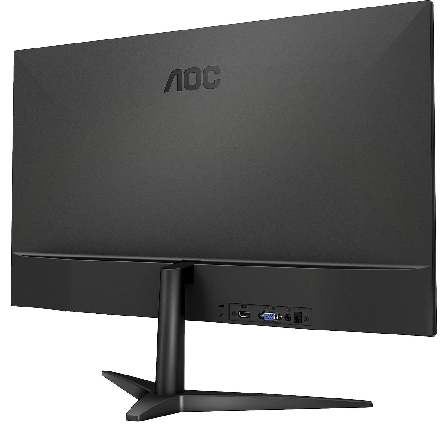 AOC 24B1H 24" Full HD Monitor, 1920x1080, Black, VA Panel, HDMI/VGA, Flicker-free