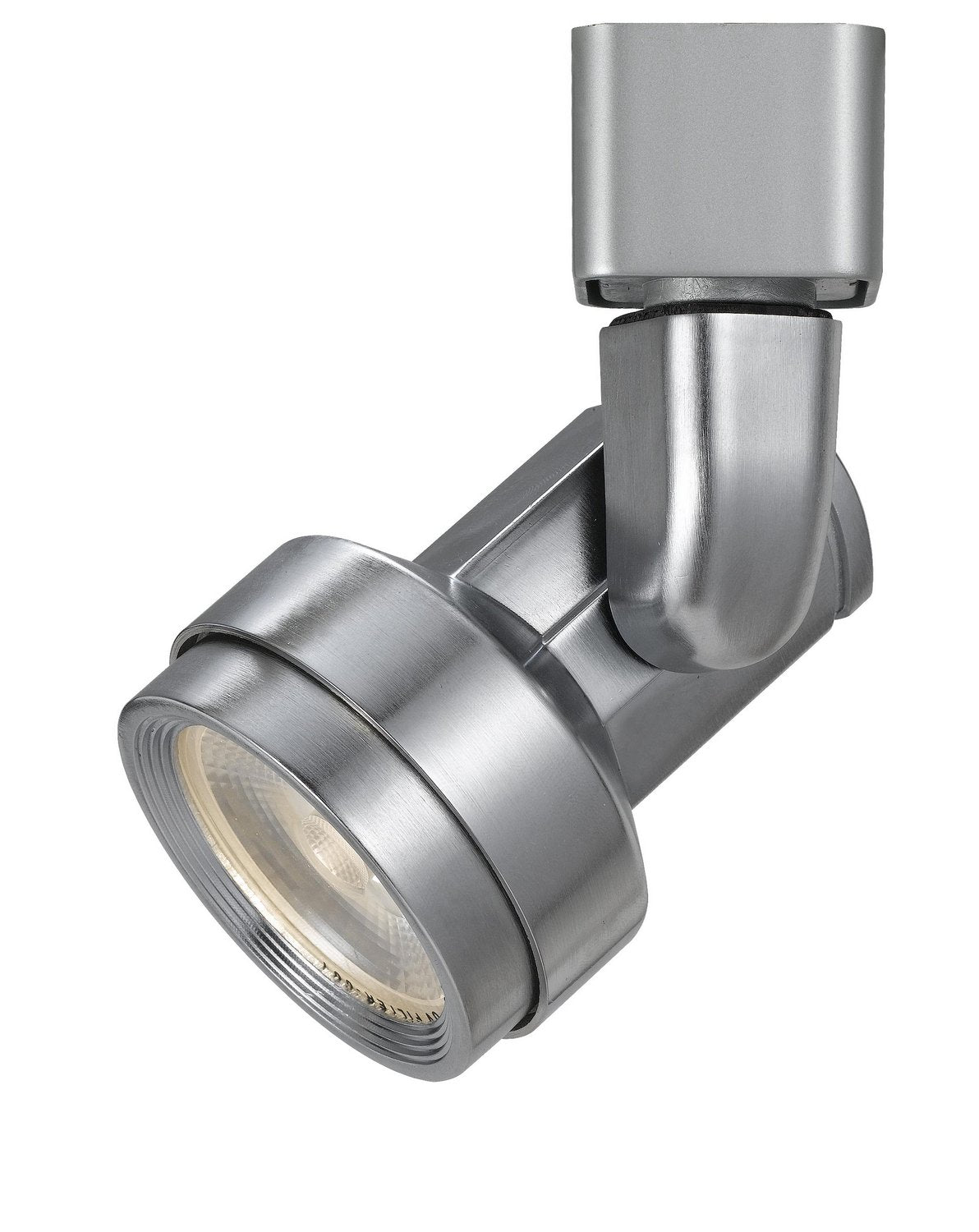 Cal Integrated LED Track Fixture, 10W, 3300K, 650 Lumen, Dimmable, Brushed Steel, Model HT-352-BS, Size 4.20x